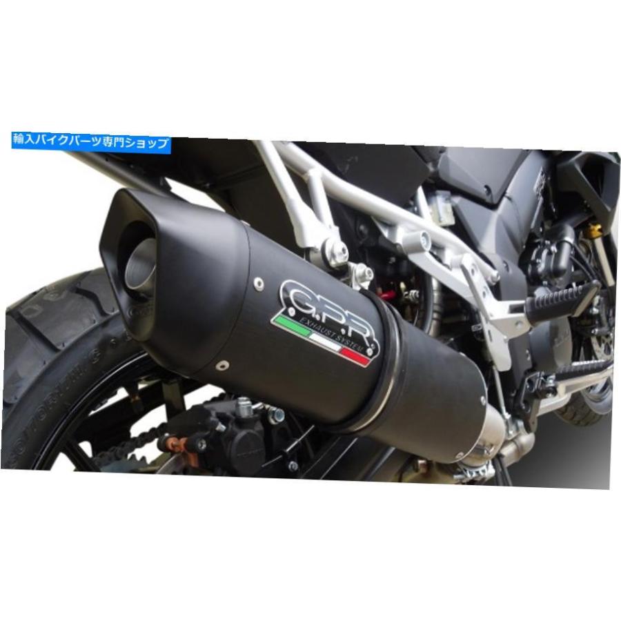 サイレンサー 鈴木V-STROM 1000サイレンサーFURORE Neroスリップオン：GPRサイレンサーITALY 2014/16 SUZUKI V-STROM 1000 SILENCER FURORE NERO SLIP