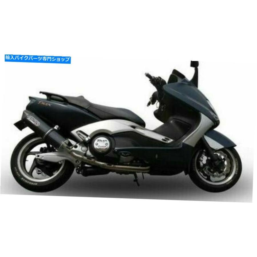 サイレンサー ヤマハTMAX 500サイレンサーFURORE NERO FULLシステムBY GPRサイレンサーITALY 2008/11 YAMAHA TMAX 500 SILENCER FURORE NERO FULL SYS