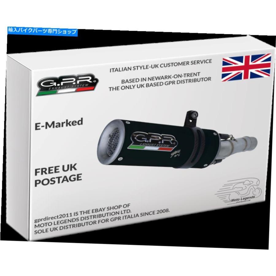 サイレンサー ヤマハFZ.1-FAZER 2006/14排気GPR M3ブラックチタンスリップオンサイレンサー YAMAHA FZ.1-FAZER 2006/14 EXHAUST GPR M3 Black Titaniu