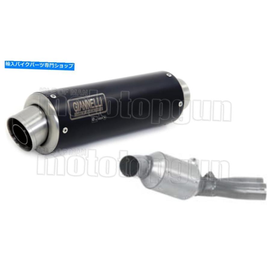 サイレンサー Giannelli Silencer De-Cat X-Pro St Black Honda CB 1000 R 2014 14 2015 2016 16 GIANNELLI SILENCER DE-CAT X-PRO ST BLACK HONDA CBの画像