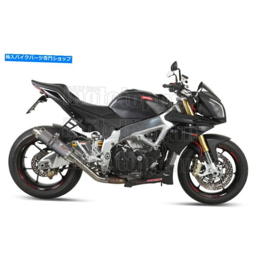 サイレンサー MIVVエキゾーストホムカットGPチタニウムAprilia Tuono V4 APRC 2011 11 2012 12 2013 13 MIVV EXHAUST HOMKAT GP TITANIUM APRILIA TUOの画像