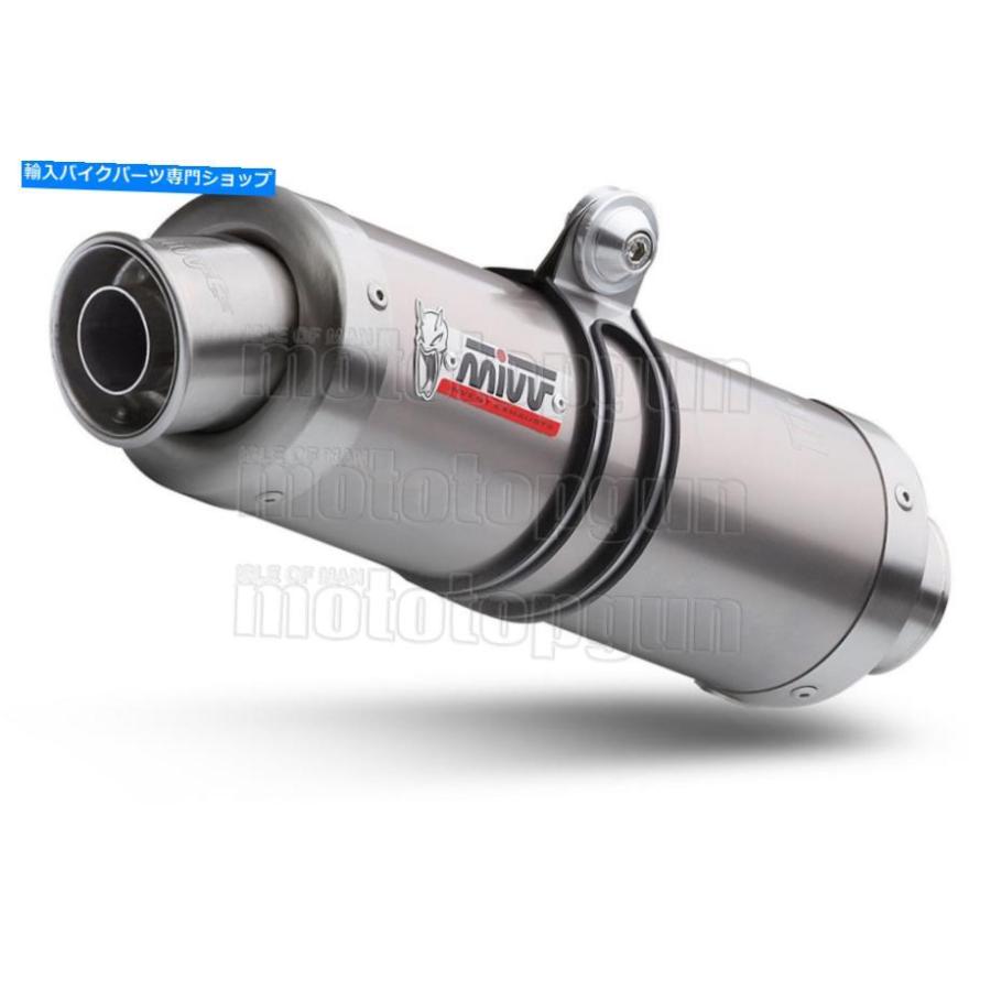 サイレンサー MIVVエキゾーストホムカットGPチタニウムAprilia Tuono V4 APRC 2011 11 2012 12 2013 13 MIVV EXHAUST HOMKAT GP TITANIUM APRILIA TUOの画像