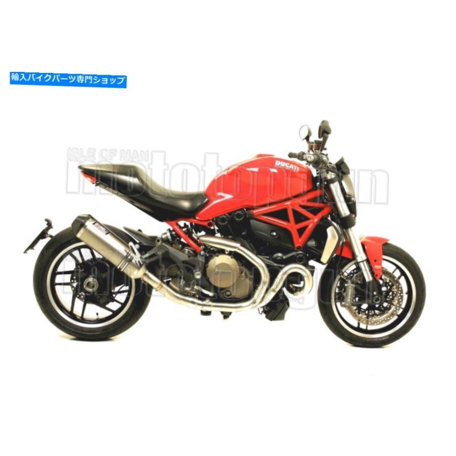 サイレンサー GiannelliサイレンサーホームiPersportカービーチタンドゥカティモンスター1200 2014 14 GIANNELLI SILENCER HOM IPERSPORT CARBY TITANの画像