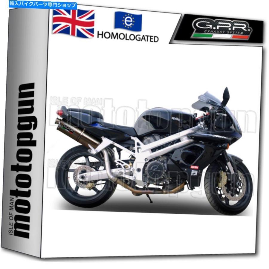 サイレンサー GPRハイ2排気ホームトリアビルアプライアSL - FALCO 1000 2000 2000 2002 02 GPR HIGH 2 EXHAUST HOM TRIOVAL APRILIA SL - FALCO 1000
