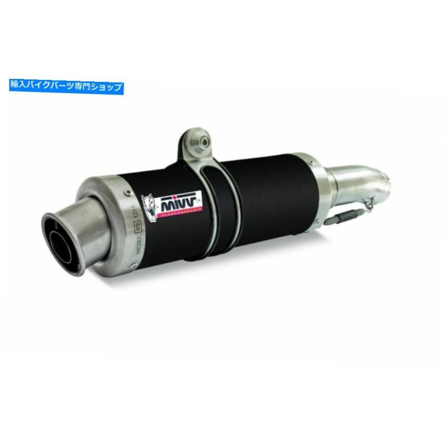 サイレンサー AD.019.LXB - サイレンサー排気MIVV GPスチールブラックハイパスドゥカティモンスター695 AD.019.LXB - Silencers Exhaust Mivv GP Stee