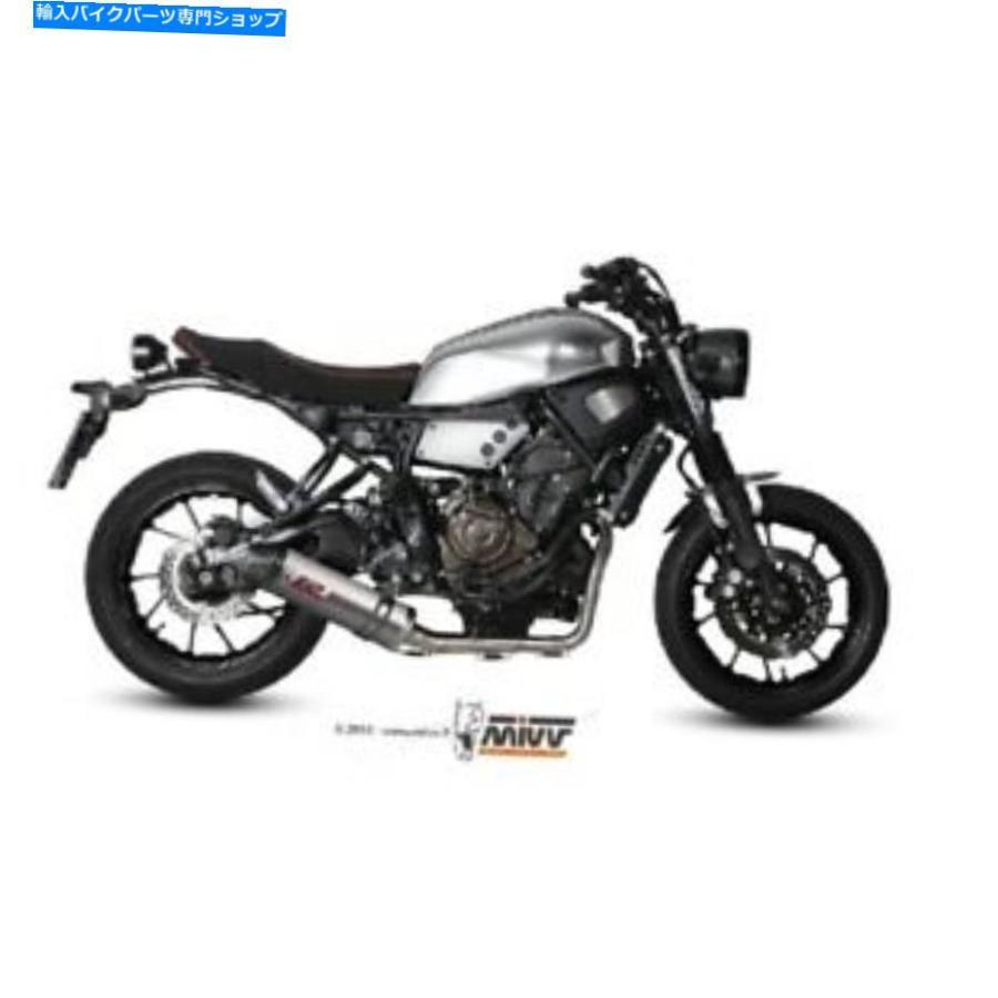 サイレンサー サイレンサーマフラー為し終えるScarico Mivv Oval Titanium Yamaha XSR 700 2016\u003e Silencer Muffler End Scarico MIVV Oval Titanium Yamaha バイク-インナーサイレンサー