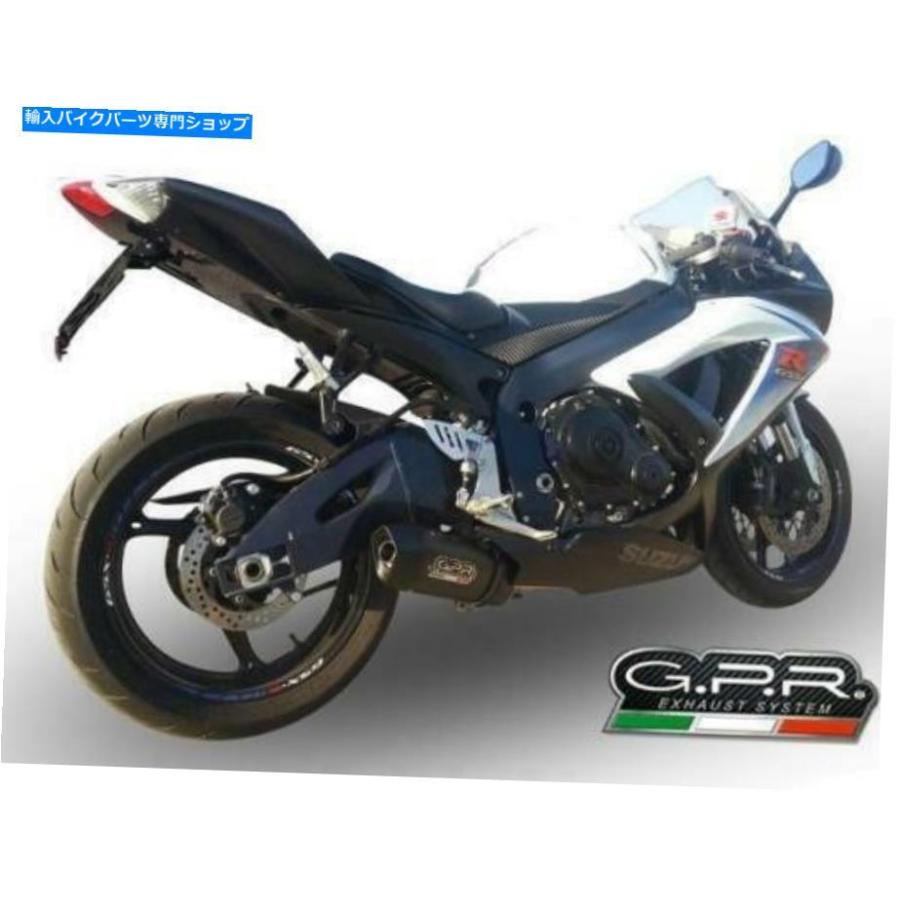 サイレンサー 鈴木GSX-R 750 K6 2006/07サイレンサーFURORE NERY by GPRサイレンサーイタリア SUZUKI GSX-R 750 K6 2006/07 SILENCER FURORE NERO BY