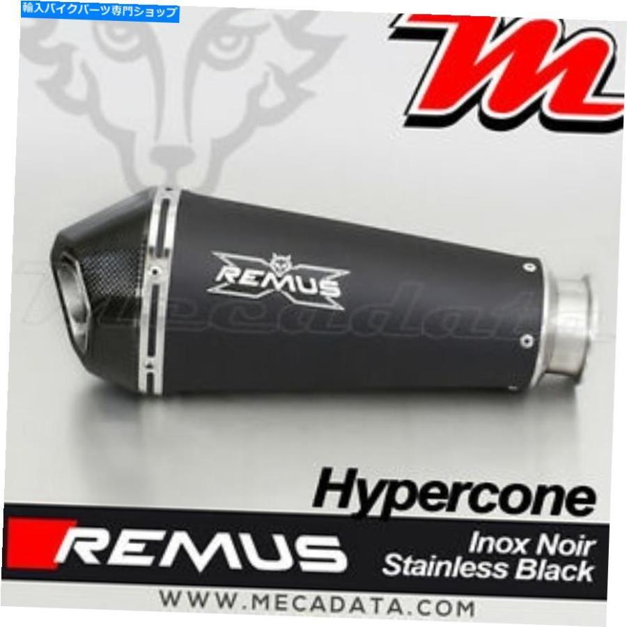 サイレンサー サイレント排気管レムスハイパーコーンステンレスブラックKTM 1290グレートデュークGT Silent Exhaust Pipe Remus Hypercone Stainless