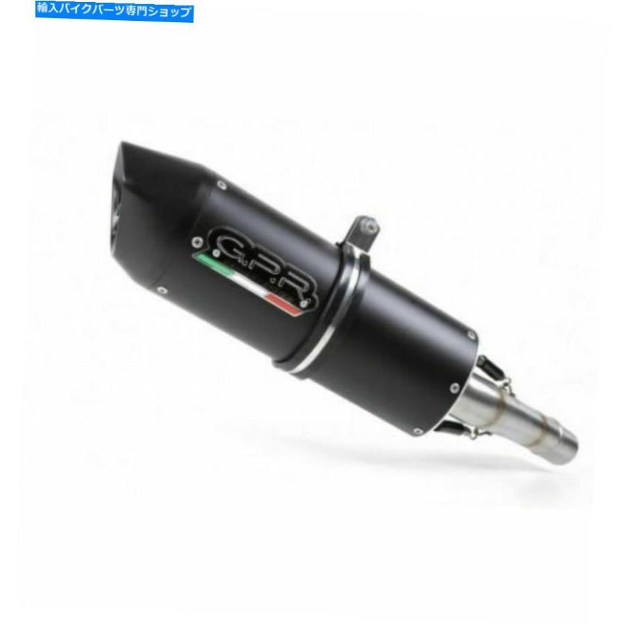 サイレンサー 鈴木GSX-R 600 K8サイレンサーFURORE NERY by GPRサイレンサーイタリア2008/10 SUZUKI GSX-R 600 K8 SILENCER FURORE NERO BY GPR SILEN