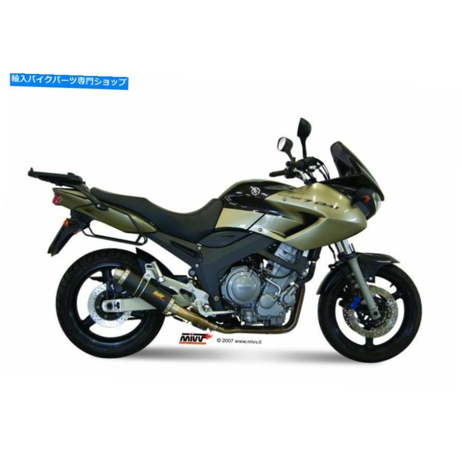 サイレンサー Y.014.L2S - サイレンサー排気マフラーMIVV GPカーボンヤマハTDM 900 2002> Y.014.L2S - Silencers Exhaust Mufflers Mivv GP Carbon Yaの画像