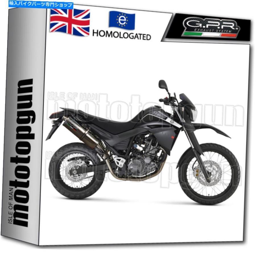 サイレンサー GPRフルシステムエキゾーストキャットトライバーブヤマハXT 660 X-R 2013 13 2014 14 GPR FULL SYSTEM EXHAUST CAT TRIOVAL YAMAHA XT 6