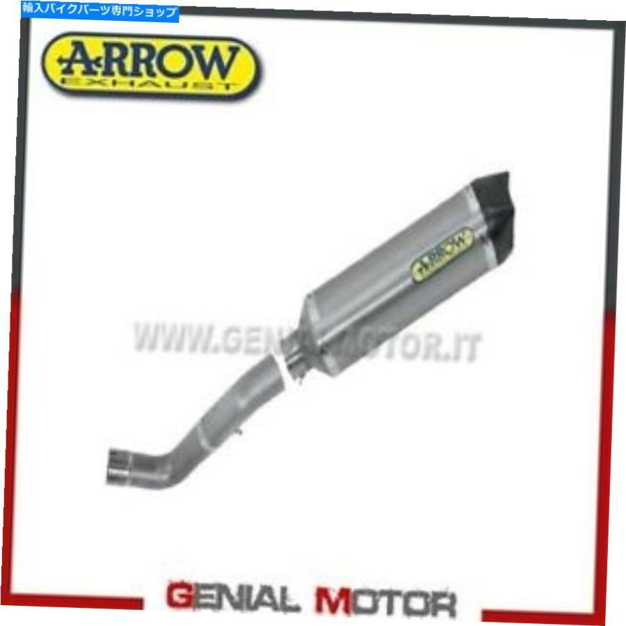 サイレンサー 排気+リンクパイプarrowレース技術AK Alu川崎ZX6R Suzuki