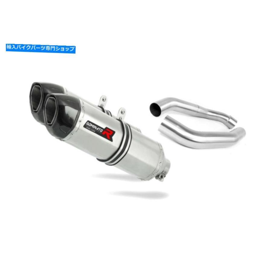 サイレンサー 排気サイレンサーマフラードミネーターHP1ホンダCBR 1000Fデュアル88-00 + DBキラー Exhaust silencer muffler DOMINATOR HP1 HONDA CBR