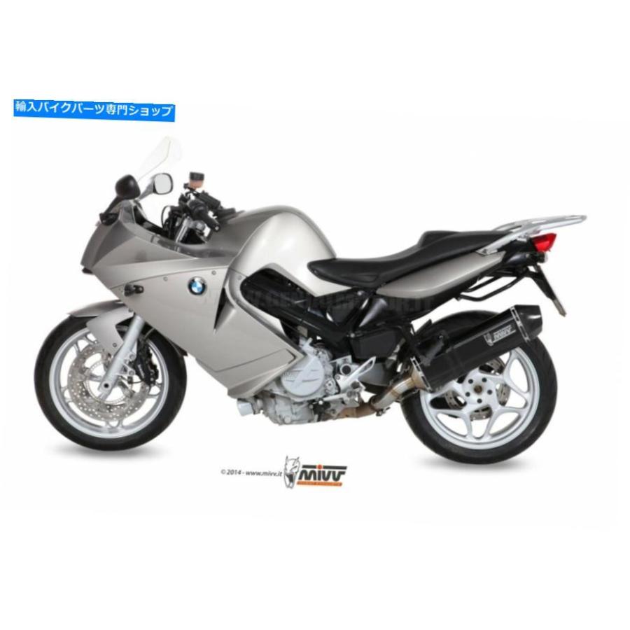サイレンサー MIVVエキゾーストマフラースピードエッジブラックスチールBMW F 800 S ST 2009 09 Mivv Exhaust Muffler Speed Edge Black Steel Bmw F_1