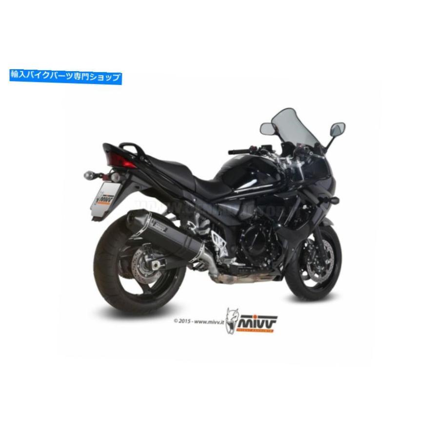 サイレンサー MIVVエキゾーストマフラースピックエッジブラックスチールスズキGSX 1250 FA 2009 09 Mivv Exhaust Muffler Speed Edge Black Steel Suzの画像