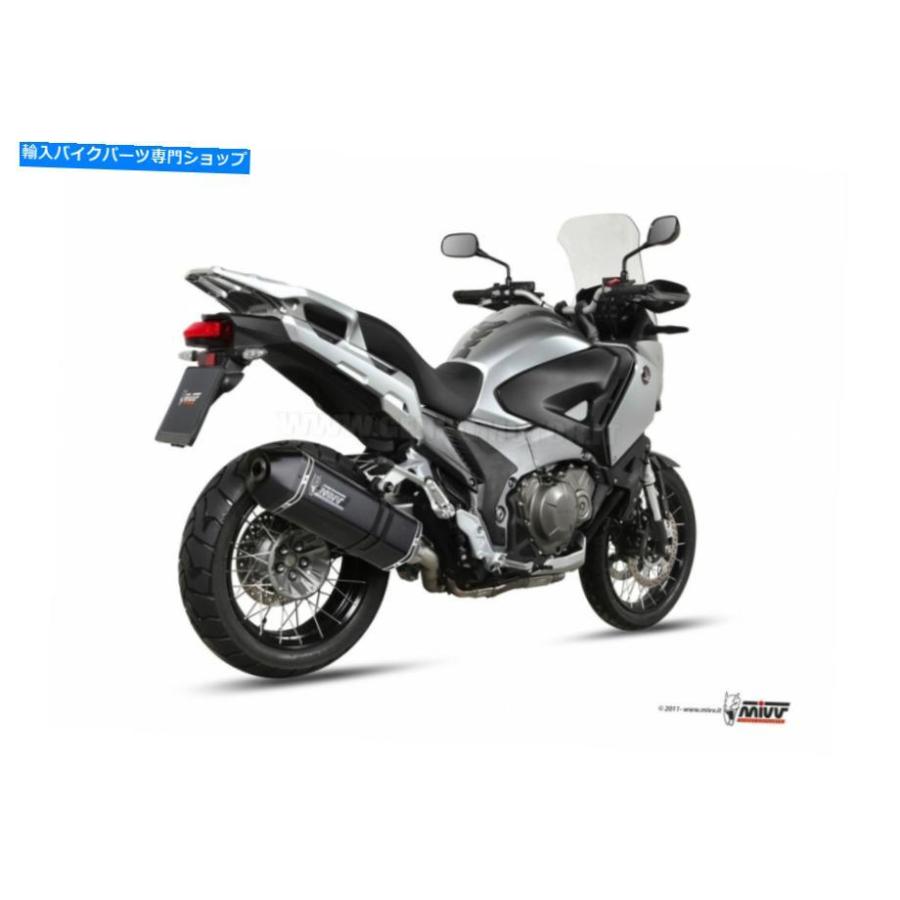 サイレンサー MIVVエキゾーストマフラースピックエッジブラックスチールホンダクロスストゥルアル2014 14 Mivv Exhaust Muffler Speed Edge Black Steの画像