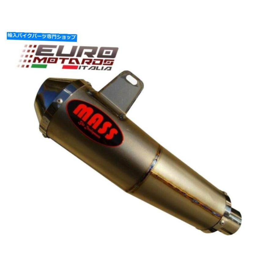 サイレンサー MASSMOTO排気サイレンサートロンチタンカーブのためのTranc Titanium曲線2008-2016 MassMoto Exhaust Silencer Tromb Titanium Curve Foの画像