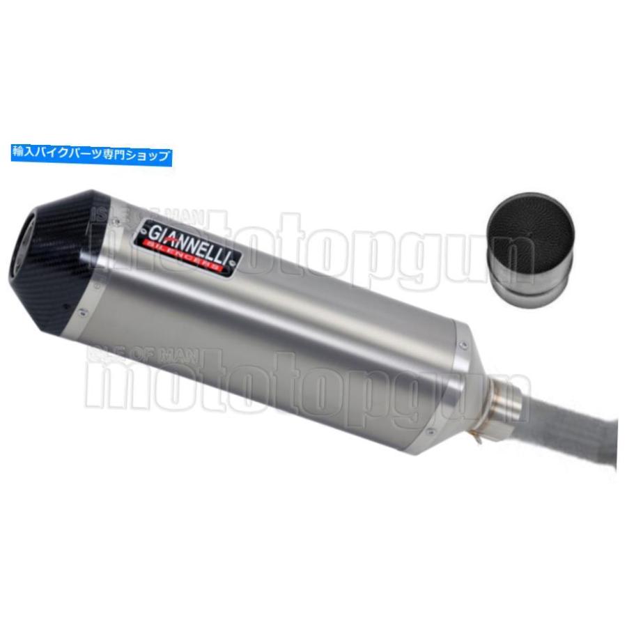 サイレンサー Giannelli Equistray Homcat IperSport Carby Titanium Derbi GPR 125 4T 4V 2012 12 GIANNELLI EXHAUST HOMCAT IPERSPORT CARBY TITANIの画像