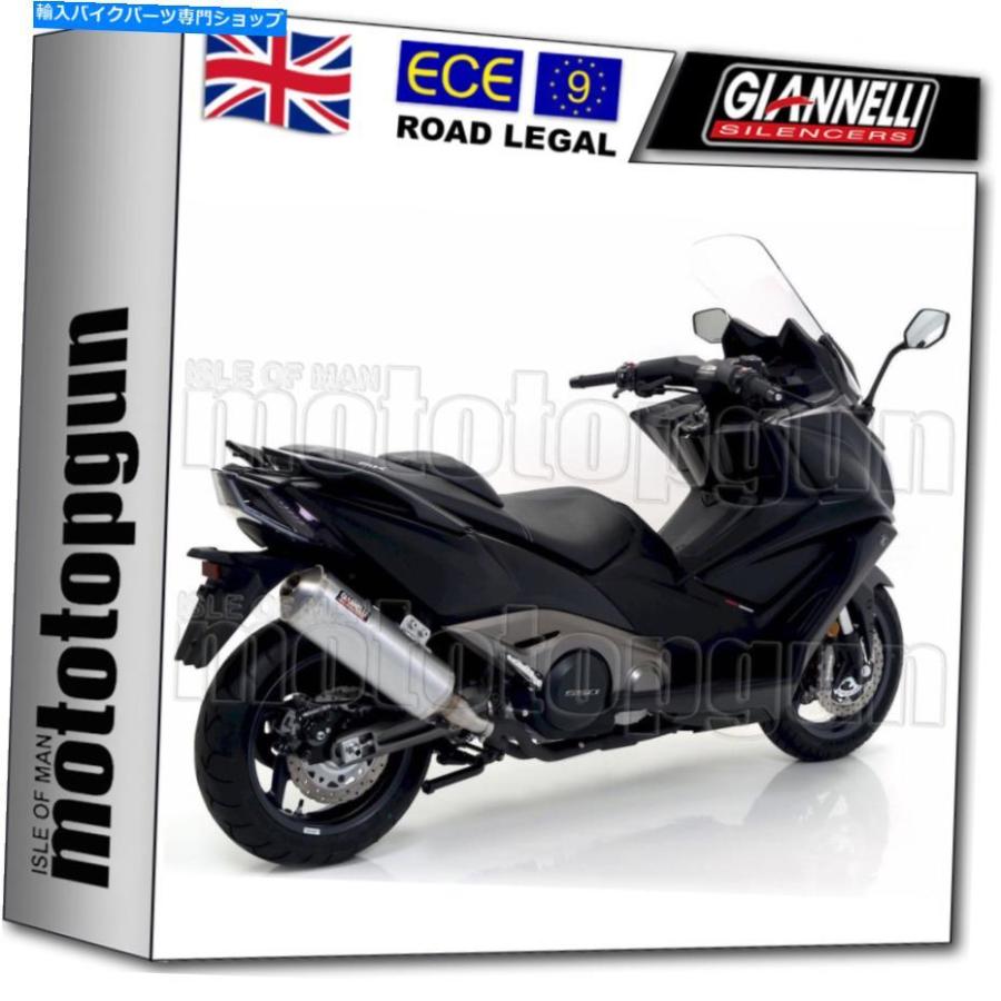 サイレンサー GiannelliフルサイレンサーHomcat iPerSportアルミニウムキムコAK 550 2017 17 2018 18 GIANNELLI FULL SILENCER HOMCAT IPERSPORT ALUM