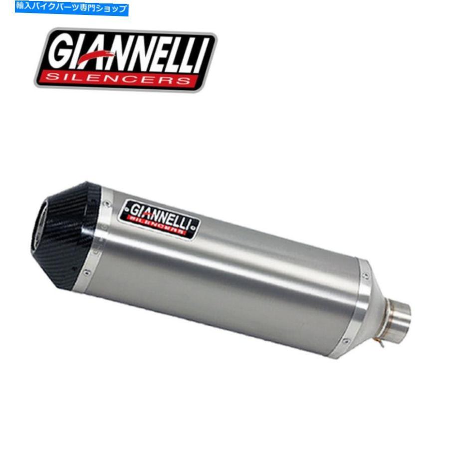 サイレンサー フルエキゾーストシステムGiannelliチタニウムマフラーヤマハMT-07 2014 14 Full Exhaust System Giannelli Titanium Muffler for YAMAHの画像