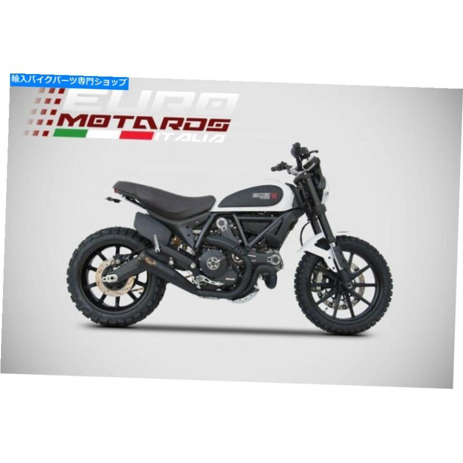 サイレンサー DUCATI SCRAMBLER ZARD EXPRESS特別版ズマブラック