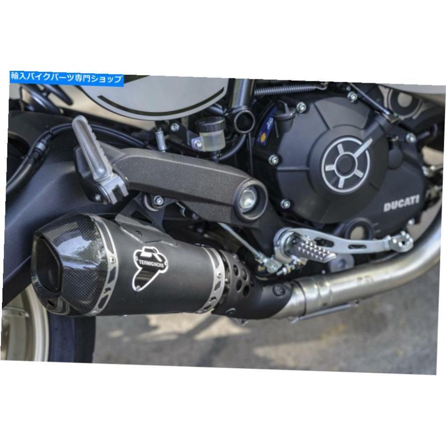 サイレンサー エキゾーストサイレンサーレースブラックTermignoni