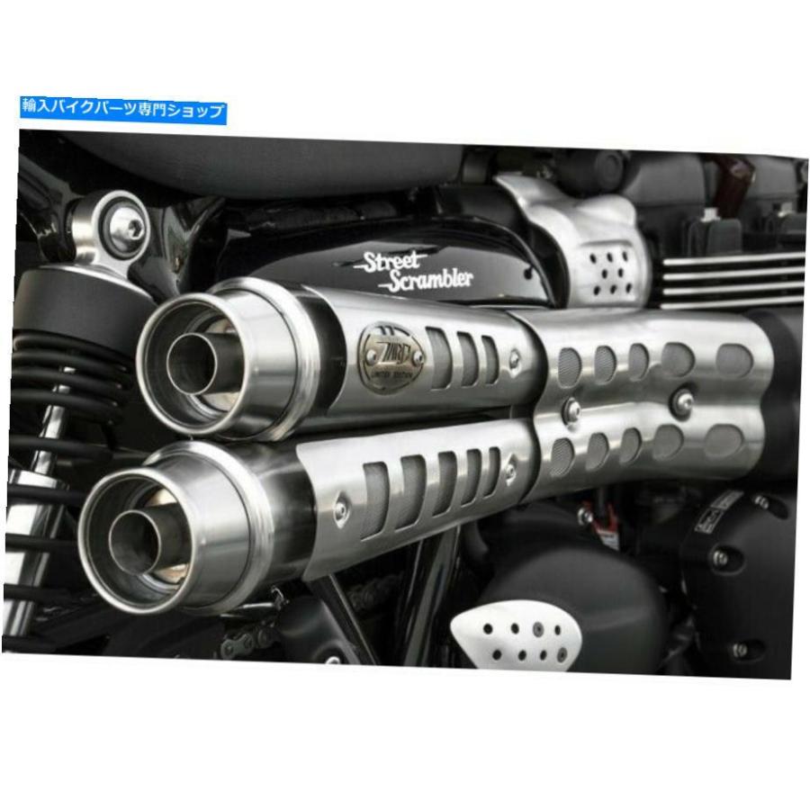 サイレンサー ZTPH086SSR - 排気マフラーZard 6日SS Triumph Street Scrambler（17-19） ZTPH086SSR - Exhaust Muffler Zard Six Days SS Triumph Str