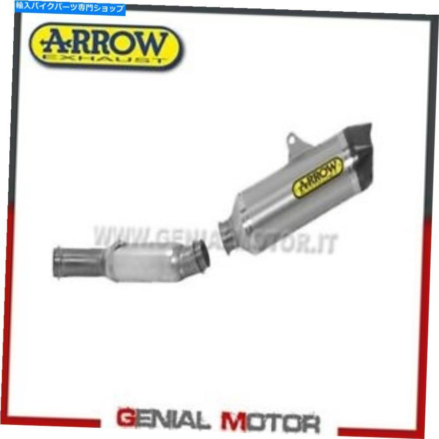 サイレンサー 排気+ NO KAT arrow R TICT TIT 1290 Superduke R 2018 18 Exhaust + No Kat Arrow R Tech Tit for KTM 1290 Superduke R 2018 18