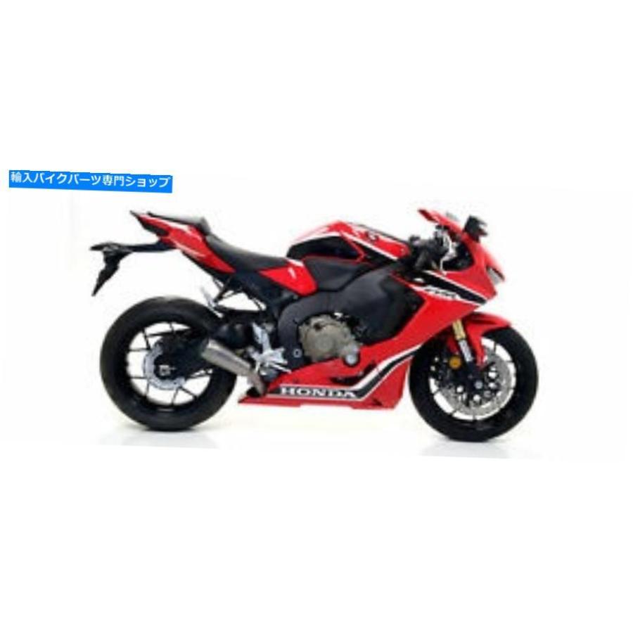 サイレンサー マフラーサイレンサーarrowプロレースチタンローポジションホンダCBR 1000 RR 17 19 MUFFLER SILENCER ARROW PRO-RACE TITANIUM LOW POS