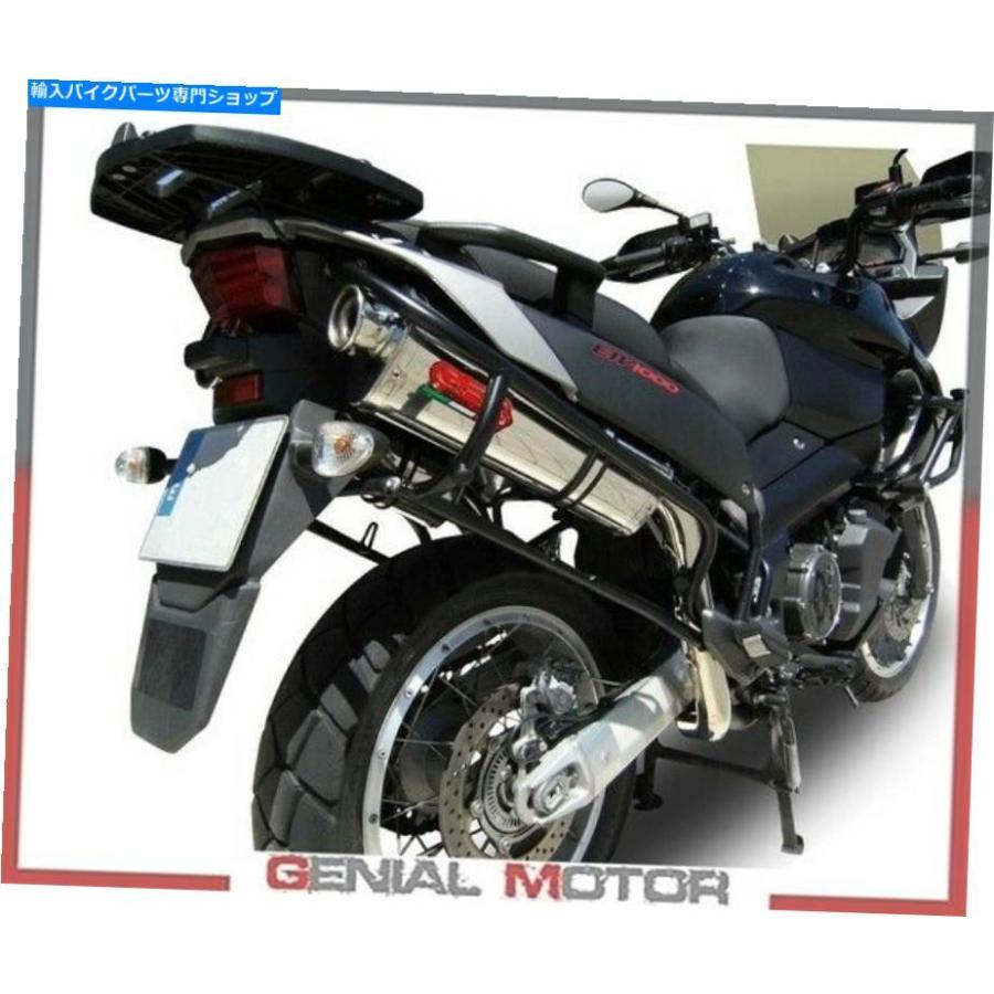 サイレンサー 2排気ガスえり巻きGPR Trioval Catalyz Aptilia ETV Caponord Rallyer 1000 2001 2007 2 Exhaust Mufflers GPR TRIOVAL Catalyz APRILIA ETV バイク-インナーサイレンサー-マフラー
