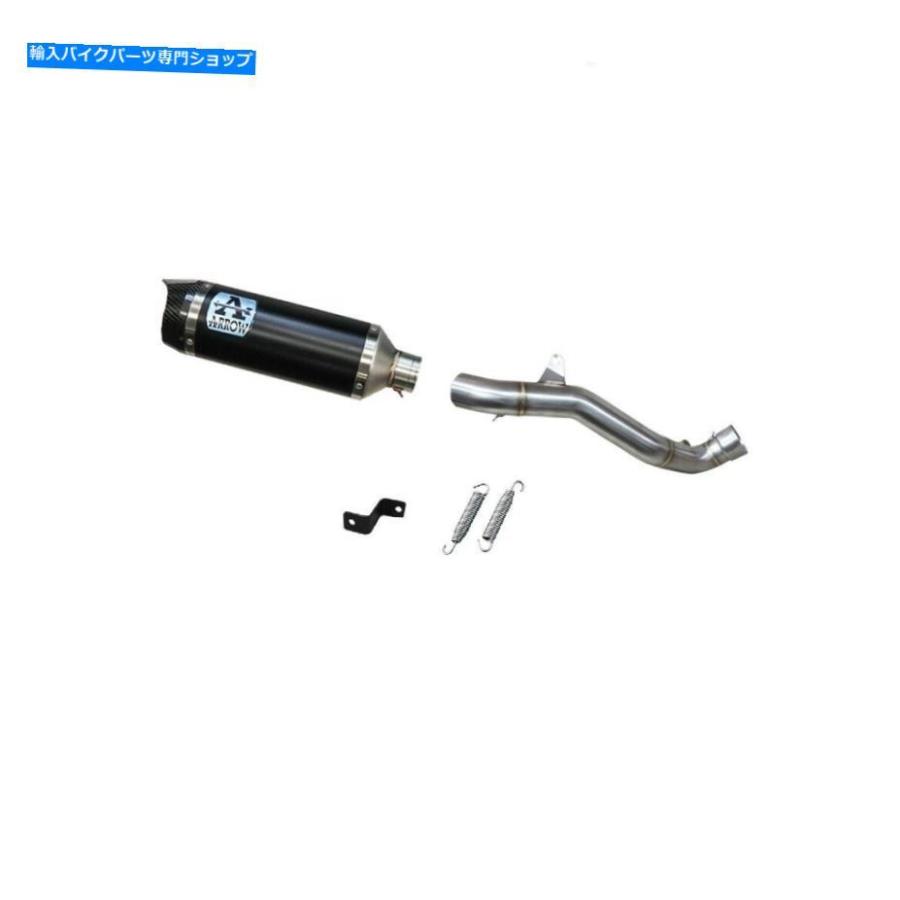 サイレンサー ホンダCBR 1000 RR 08 13排気スリップ矢印通り雷雷と HONDA CBR 1000 RR 08 13 EXHAUST SLIP ON ARROW Street Thunder Dark Alum