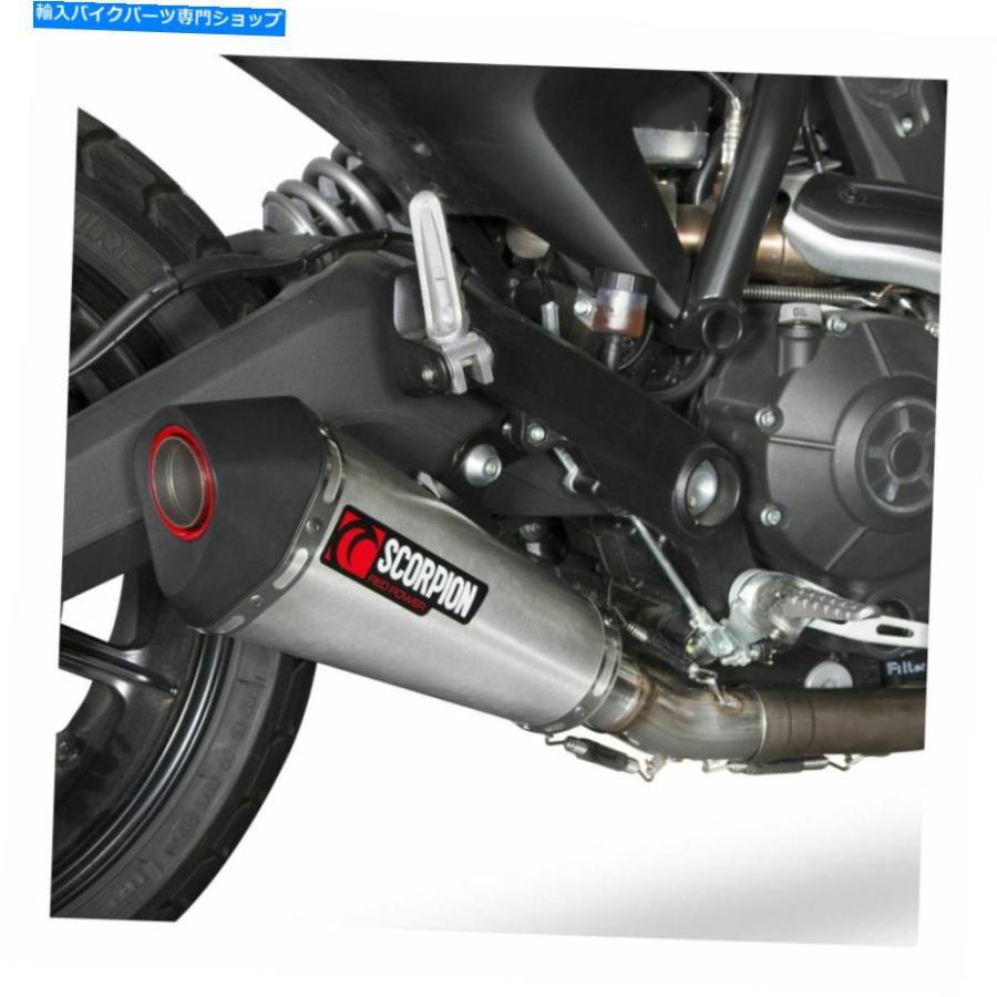 ブランド激安セール会場サイレンサー スコーピオンスリップオンサイレンサーはDUCATI 803 Scramblerフルスロットル2015 2016 2017 SCORPION Slip On Silencer Fits Ducati 80