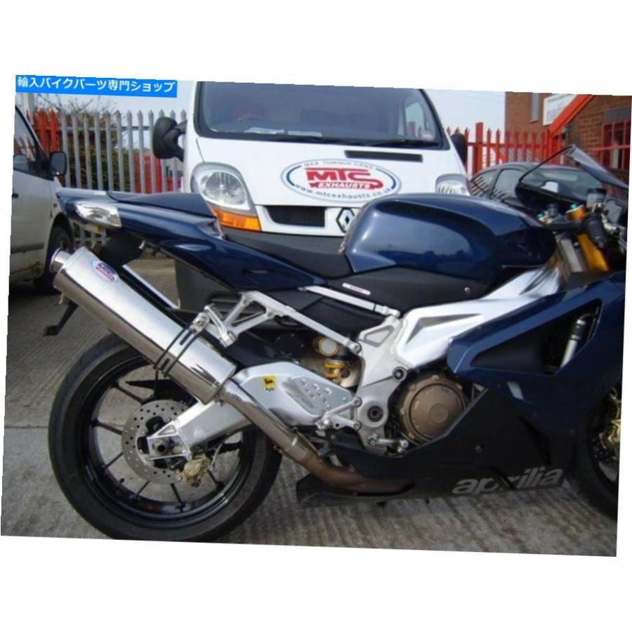 サイレンサー Aprilia RSV Tuono 06-11 Titanium Motorbikeエキゾースト缶/マフラー APRILIA RSV TUONO 06-11 Titanium Motorbike Exhausts Cans/Muff