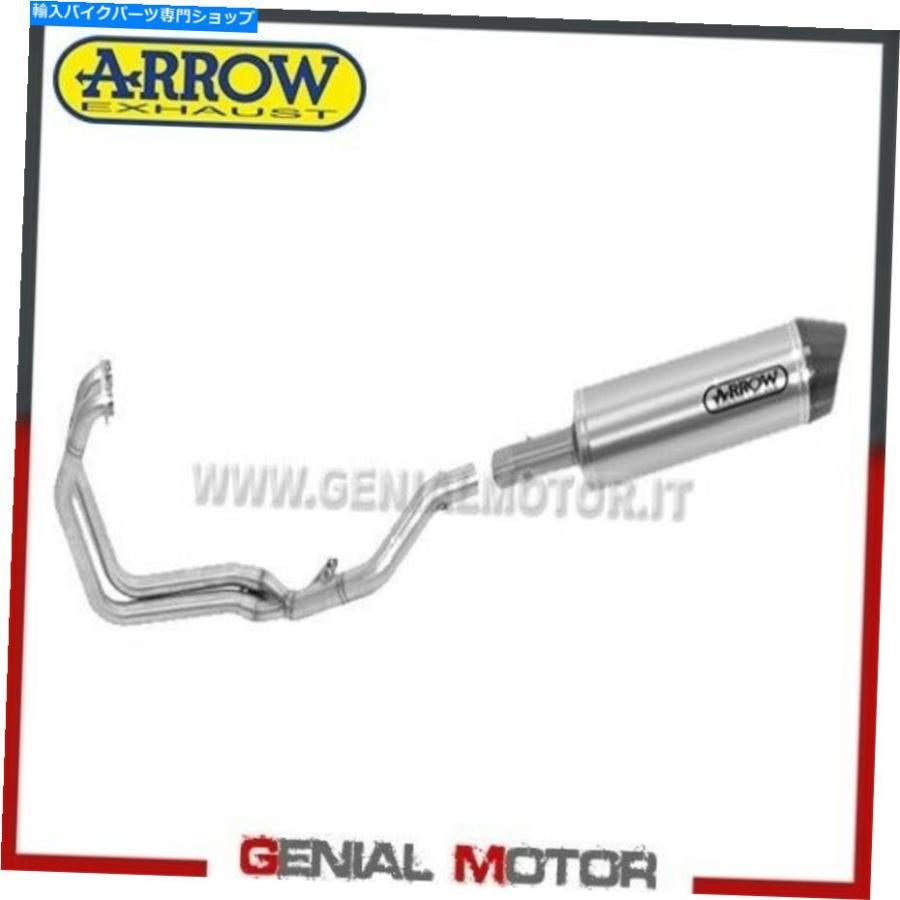 サイレンサー フルエキゾーストアローマキシレース技術AKアルミニウムBMW F 800 GS 2008\u003e 2016 Full Exhaust Arrow Maxi Race tech AK Aluminium Bmw