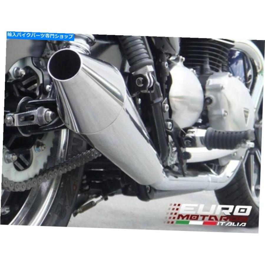 サイレンサー 勝利Bonneville SEインジェクションZard排気ステンレス磨かれたサイレンサー+ 1.5hp Triumph Bonneville SE Injection Zard Exhaust Sta