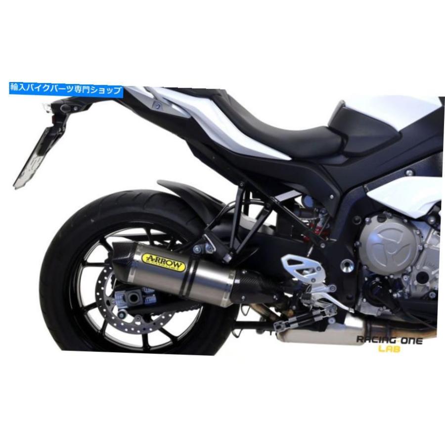 サイレンサー BMW S 1000 XR S1000XR 2015のための排気サイレンサーの矢印レーステックチタン2015 2019 EXHAUST SILENCER ARROW RACE-TECH TITANIUM Fの画像