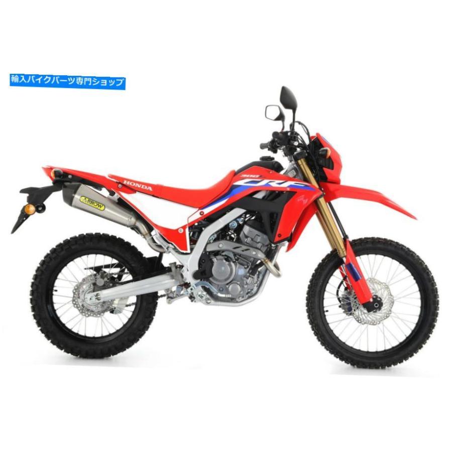 サイレンサー 矢印触媒ホモロジー排気X-kone Nichrom CCホンダCRF 300 L 2021 21 ARROW CATALYTIC HOMOLOGATED EXHAUST X-KONE NICHROM CC HONDA CRFの画像