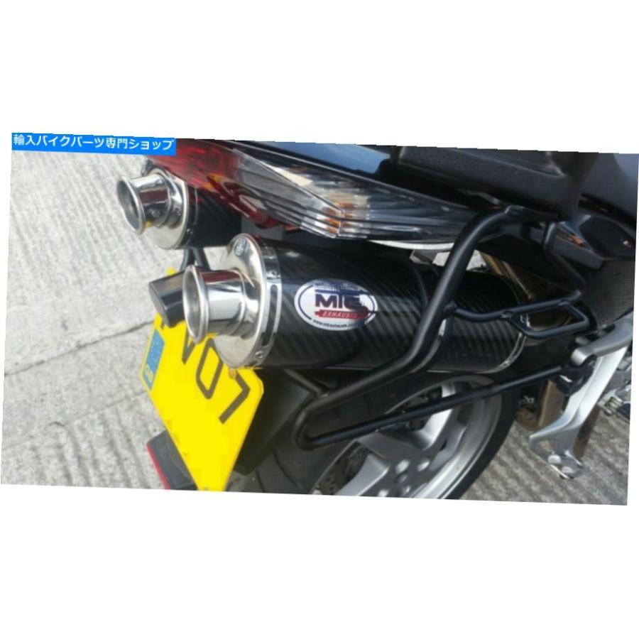 サイレンサー ホンダVFR 800 V-TECH 02-2013カーボン性能バイクの排気、マフラー、 Honda VFR 800 V-Tech 02-2013 Carbon Performance Motorbike Exha