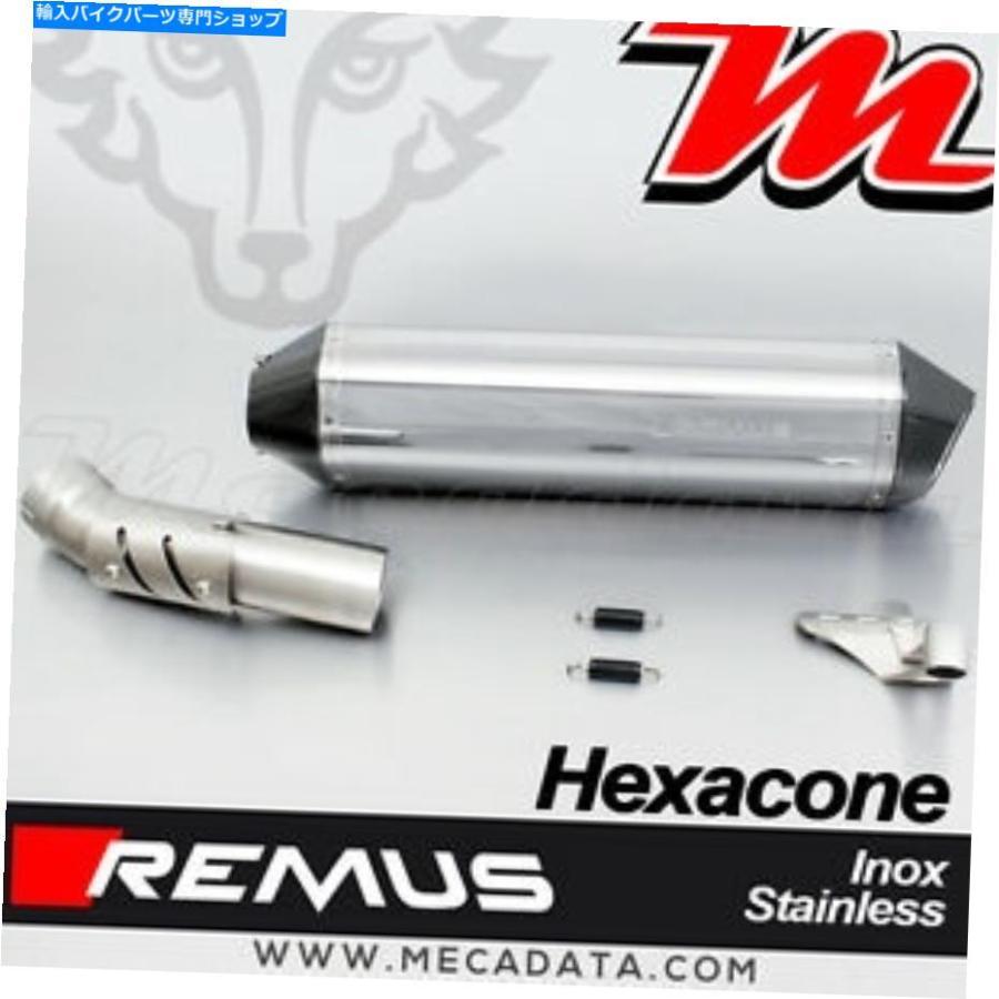 サイレンサー サイレント排気管レモスヘキサコンステンレス鋼BMW R 1200 GSアドベンチャー2012 Silent Exhaust Pipe Remus Hexacone Stainless Steel