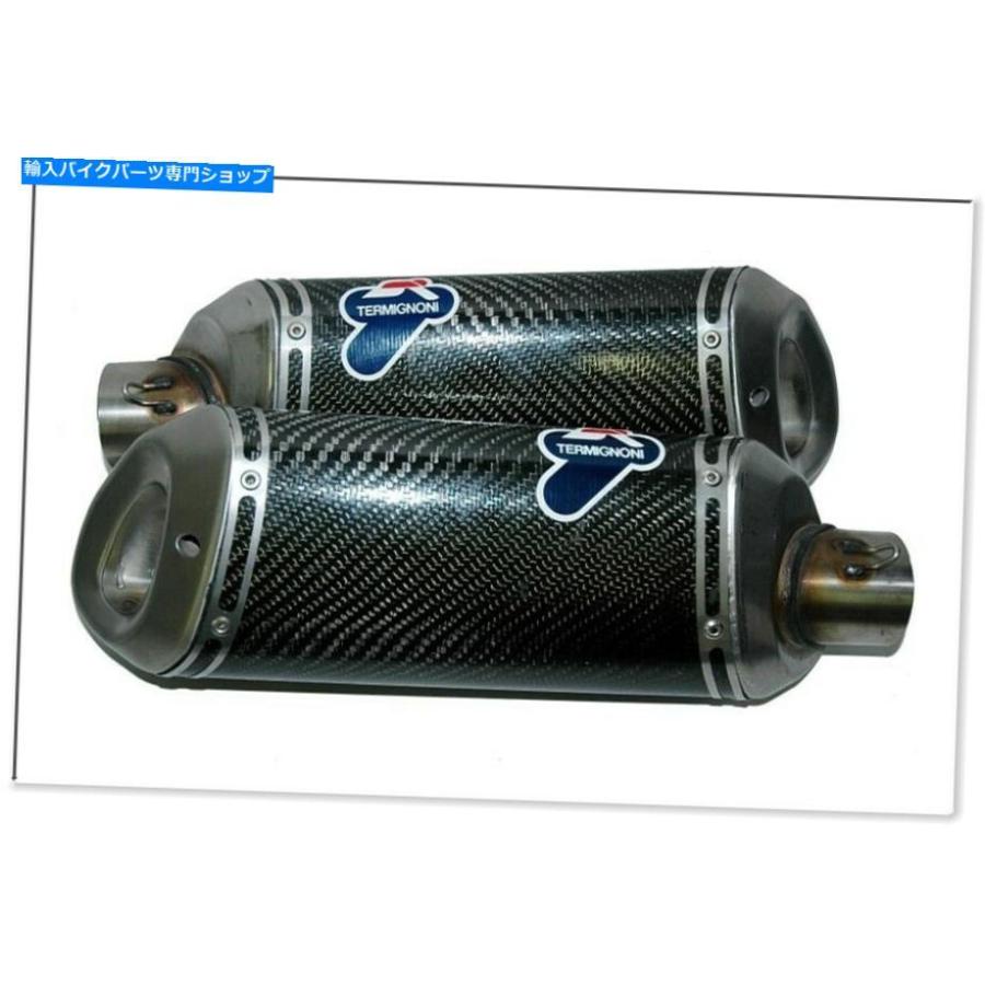 サイレンサー Termignoni Racing 2排気D113カーボンDUCATI 848