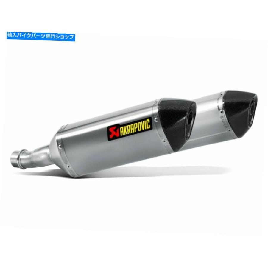 サイレンサー ペア排気サイレンサーAkrapovicチタン川崎Z 1000 2014