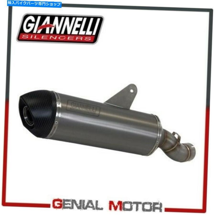 サイレンサー 触媒フルエキゾーストシステムGiannelli Titえり巻きBMW R 1200 GS 2017\u003e 2019 Catalyzed Full Exhaust System Giannelli Tit Muffler B マフラー-インナーサイレンサー-車、バイク、自転車