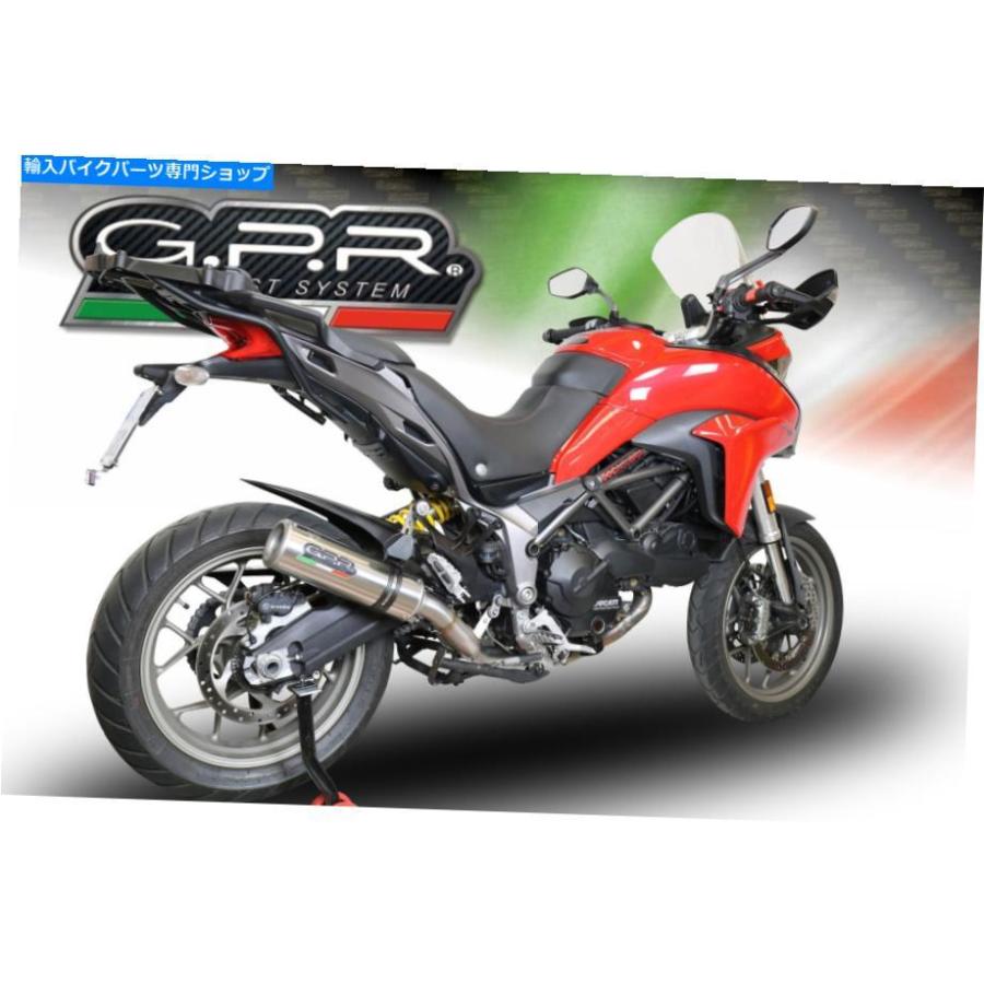 サイレンサー DUCATI MULTISTRADA 950 2017-19 E4 M3チタン生まれながらサイレンサーミッドフルシステム Ducati Multistrada 950 2017-19 E4 M3 Titanium Natu インナーサイレンサー-バイク