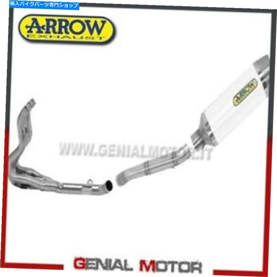 サイレンサー フルエキゾーストアローサンダーアルミホワイトスズキGSX-R 600 2009 09 Full Exhaust Arrow Thunder Aluminium White Suzuki Gsx-R 600 バイク-車、バイク、自転車