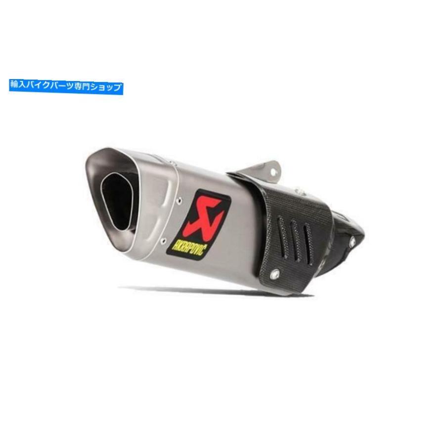 サイレンサー Akrapovic排出道路の法的チタンスリップオンエンドCAMAHA MT10 SP FZ10 2019 Akrapovic Exhaust Road Legal Titanium Slip On End Can Y