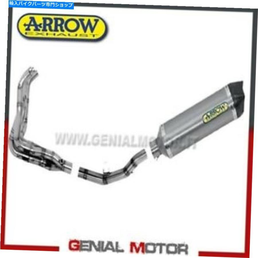 サイレンサー フルエキゾーストアローレース技術PKチタニウム川崎Z 800 E 2014 14 Full Exhaust Arrow Race Tech PK Titanium Kawasaki Z 800 E 2014