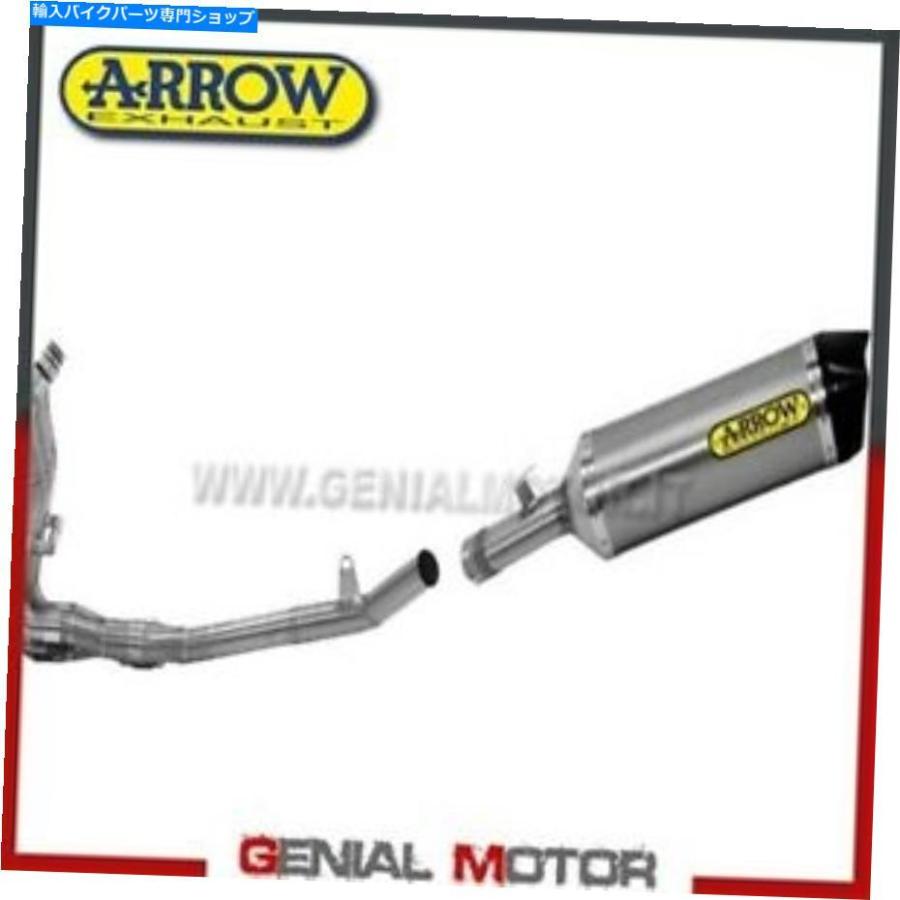 サイレンサー フルエキゾーストアローレース科学技術AK軽銀スズキGSX-S 1000 2016 16 Full Exhaust Arrow Race tech AK Aluminium Suzuki Gsx-S 1 バイク-車、バイク、自転車-マフラー