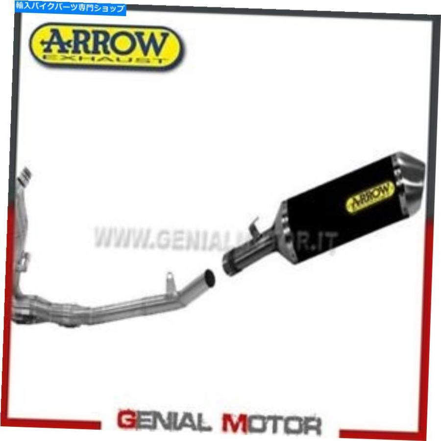 サイレンサー フルエキゾーストアローレース技術アルミブラックスズキGSX-S 1000 F 2015 15 Full Exhaust Arrow Race Tech Aluminium Black Suzuki Gs(111725円)