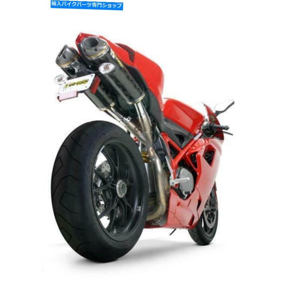 サイレンサー サイレンサーマフラーエキゾーストの2つの炭素スリップDucati 1098 R 2009 2009 Two Bothers Carbon Slip On Silencer Muffler Exhaust｜reright-store｜02