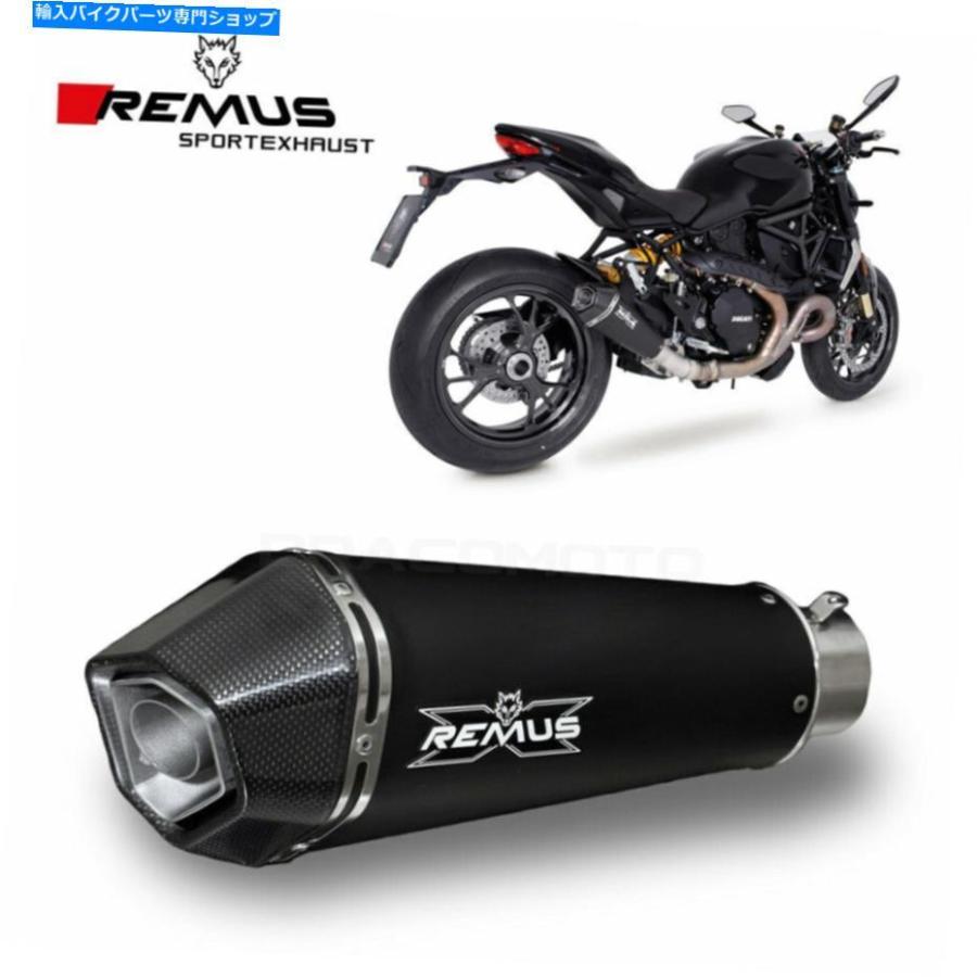 サイレンサー DUCATI MONSTER 1200排出レムスハイパーコーン2017